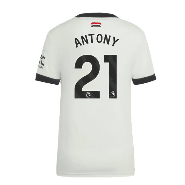 2024-2025 Man Utd Player Version Third Shirt (Womens) (Antony 21) — Buy Online