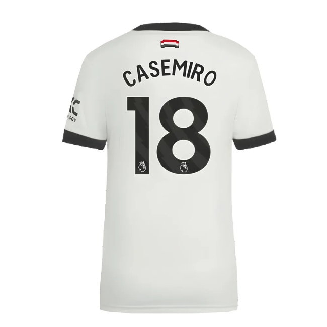 2024-2025 Man Utd Player Version Third Shirt (Womens) (Casemiro 18) — Shop Online