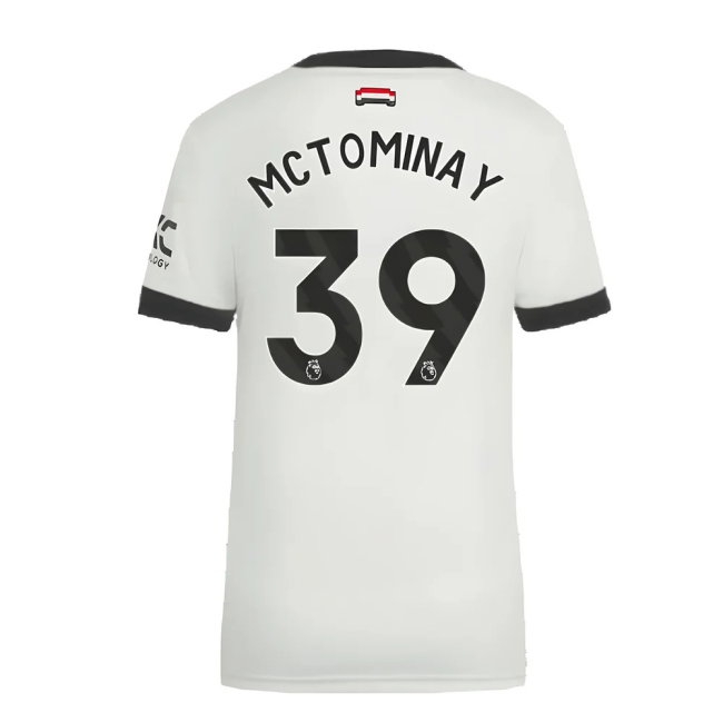 2024-2025 Man Utd Player Version Third Shirt (Womens) (McTominay 39) — Shop Online