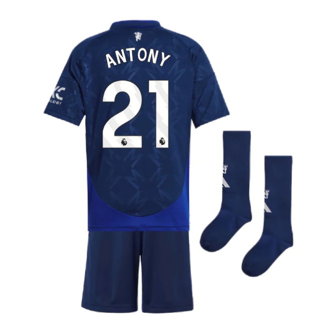 2024-2025 Man Utd Away Mini Kit (Antony 21) — Buy Now