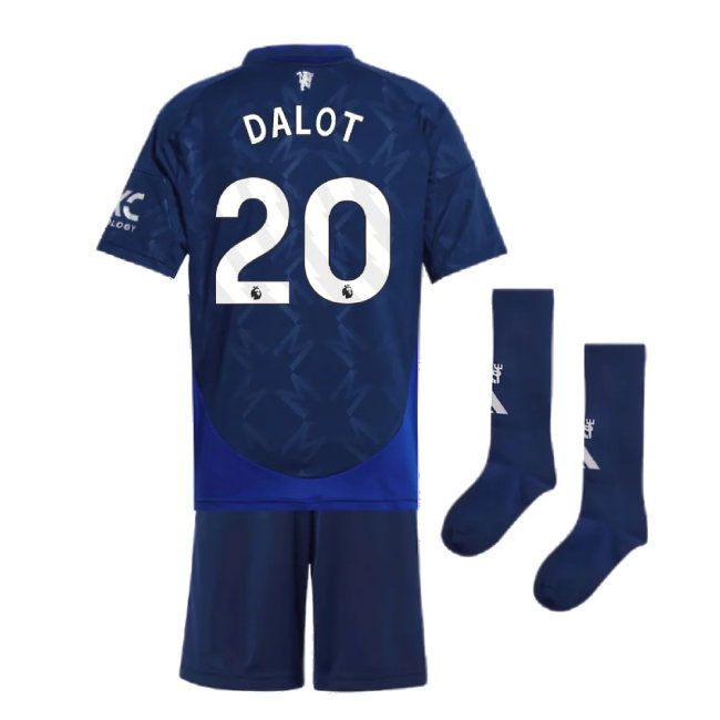 2024-2025 Man Utd Away Mini Kit (Dalot 20) — Shop Now