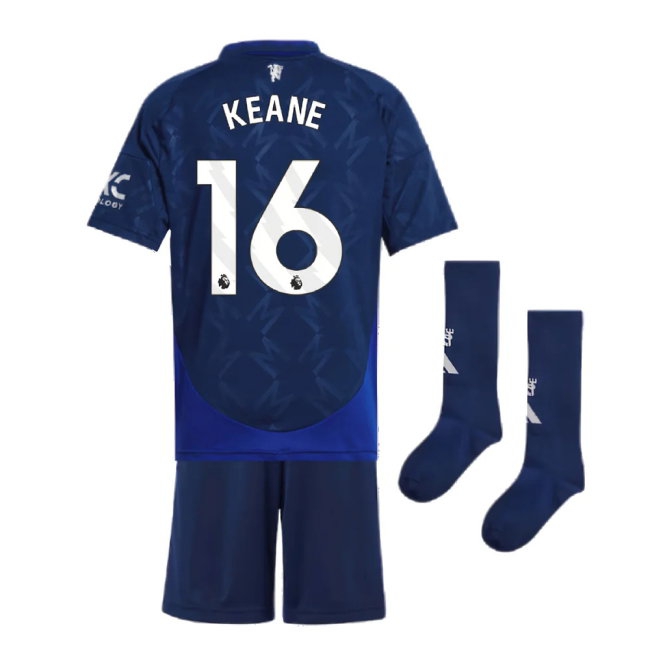 2024-2025 Man Utd Away Mini Kit (Keane 16) — Buy Now