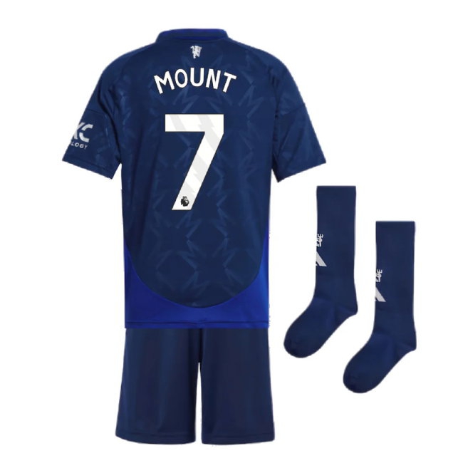 2024-2025 Man Utd Away Mini Kit (Mount 7) — Shop Online