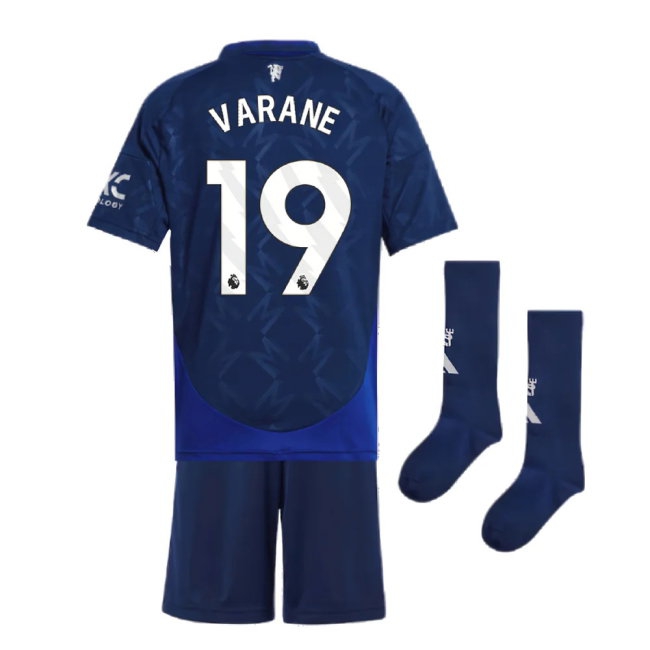 2024-2025 Man Utd Away Mini Kit (Varane 19) — Buy Online