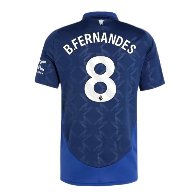2024-2025 Man Utd Away Shirt (B.Fernandes 8) — Shop Online
