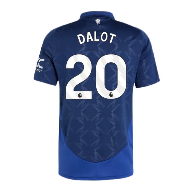 2024-2025 Man Utd Away Shirt (Dalot 20) — Shop Online
