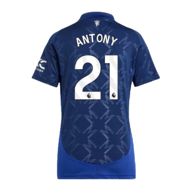 2024-2025 Man Utd Away Shirt (Womens) (Antony 21) — Shop Online