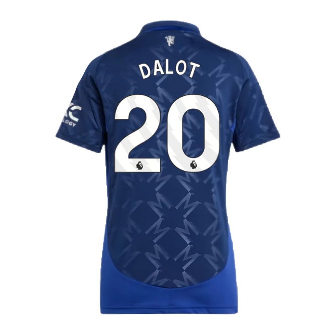 2024-2025 Man Utd Away Shirt (Womens) (Dalot 20) — Shop Online