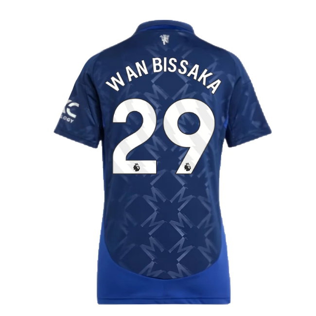 2024-2025 Man Utd Away Shirt (Womens) (Wan Bissaka 29) — Buy Online