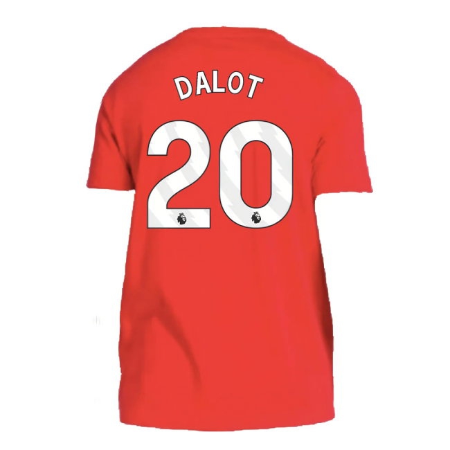 2024-2025 Man Utd DNA Tee (Red) (Dalot 20) — Shop Online