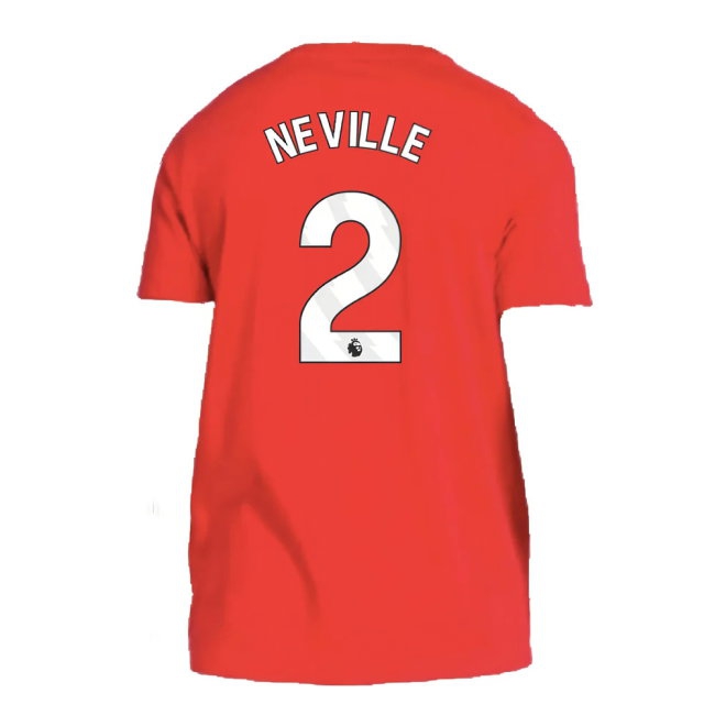 2024-2025 Man Utd DNA Tee (Red) (Neville 2) — Buy Now