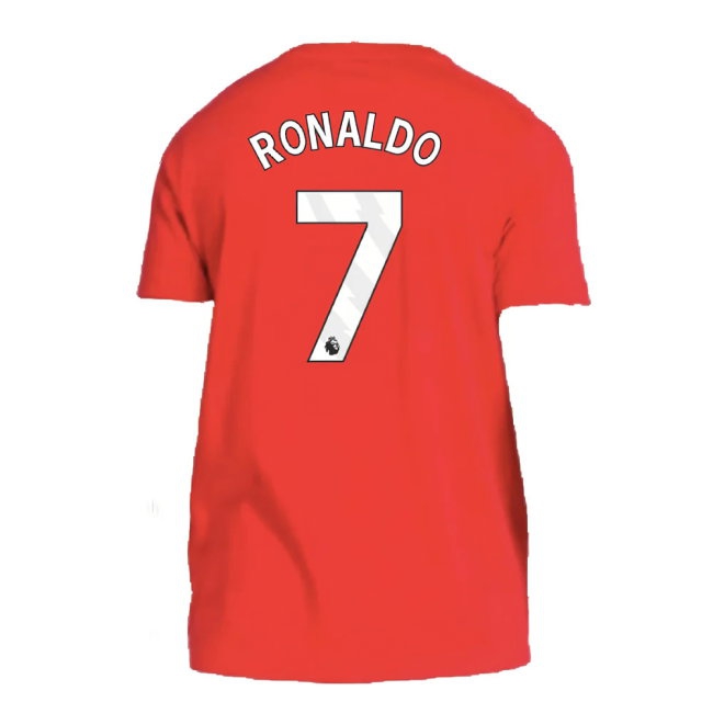 2024-2025 Man Utd DNA Tee (Red) (Ronaldo 7) — Buy Now