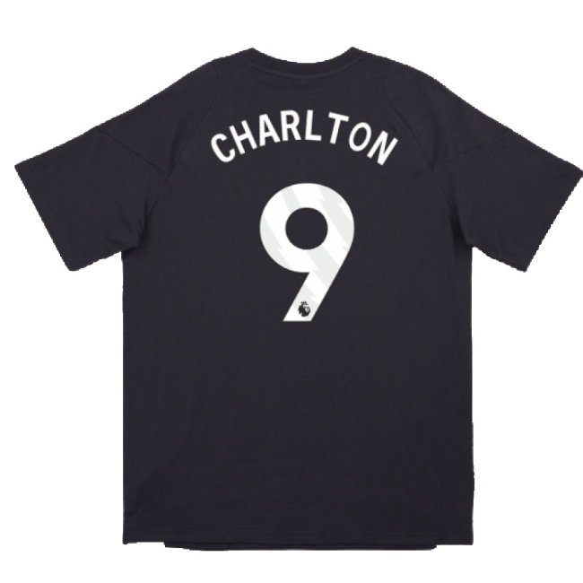 2024-2025 Man Utd EU Training Tee (Carbon) (Charlton 9) — Shop Online