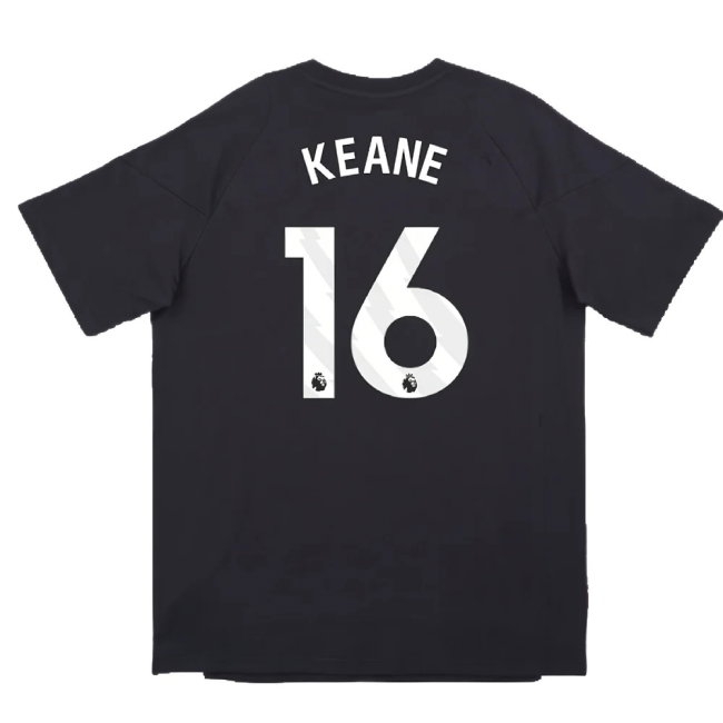 2024-2025 Man Utd EU Training Tee (Carbon) (Keane 16) — Shop Online