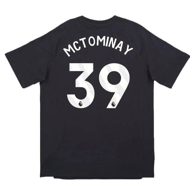2024-2025 Man Utd EU Training Tee (Carbon) (McTominay 39) — Shop Online