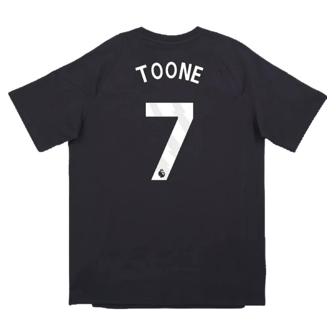2024-2025 Man Utd EU Training Tee (Carbon) (Toone 7) — Buy Now