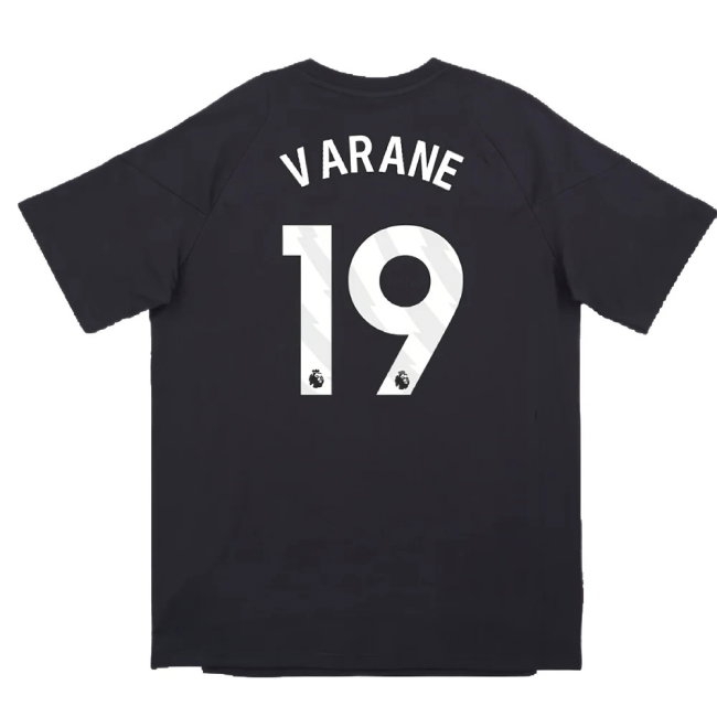 2024-2025 Man Utd EU Training Tee (Carbon) (Varane 19) — Buy Now