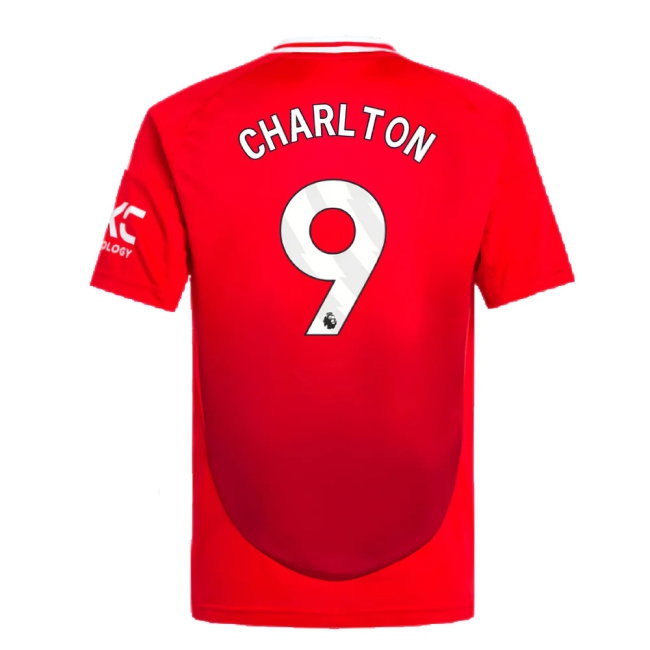 2024-2025 Man Utd Home Mini Kit (Charlton 9) — Shop Online