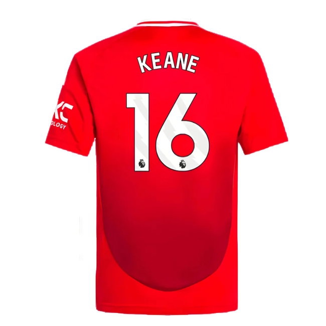 2024-2025 Man Utd Home Mini Kit (Keane 16) — Shop Online