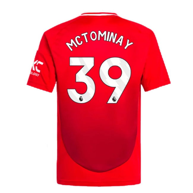 2024-2025 Man Utd Home Mini Kit (McTominay 39) — Buy Online