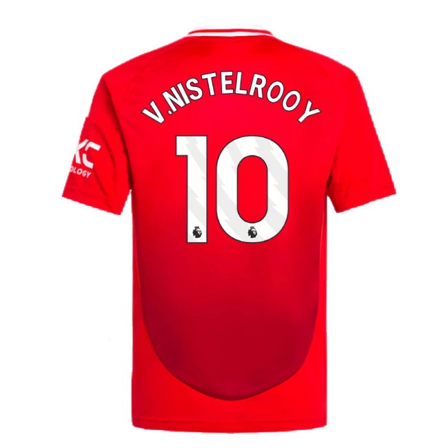 2024-2025 Man Utd Home Mini Kit (V.Nistelrooy 10) — Buy Now