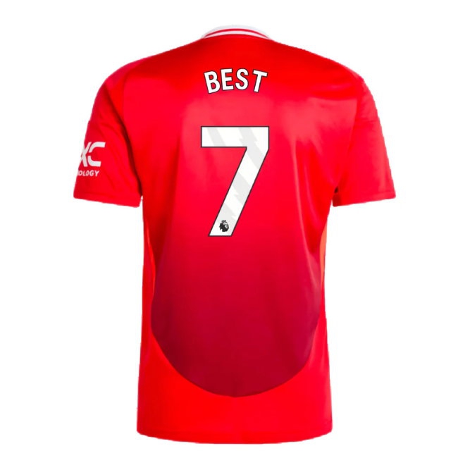 2024-2025 Man Utd Home Shirt (Best 7) — Buy Online