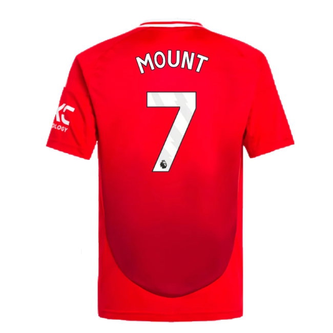 2024-2025 Man Utd Home Shirt (Kids) (Mount 7) — Buy Online