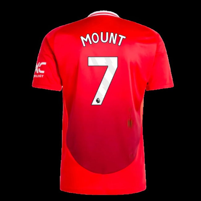 2024-2025 Man Utd Home Shirt (Mount 7) — Buy Online