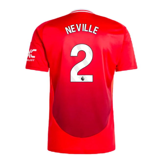 2024-2025 Man Utd Home Shirt (Neville 2) — Buy Now