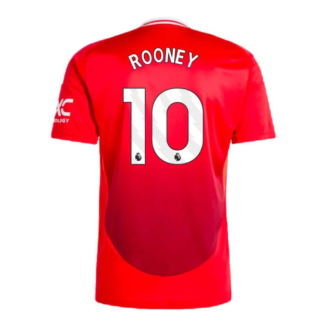 2024-2025 Man Utd Home Shirt (Rooney 10) — Shop Online