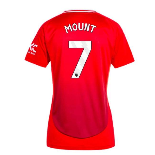 2024-2025 Man Utd Home Shirt (Womens) (Mount 7) — Buy Now