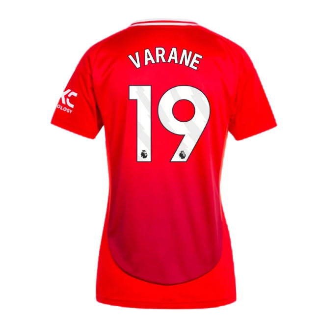 2024-2025 Man Utd Home Shirt (Womens) (Varane 19) — Shop Now