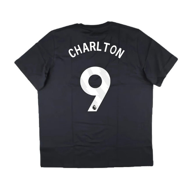 2024-2025 Man Utd Seasonal Graphic Tee (Night Grey) (Charlton 9) — Shop Now