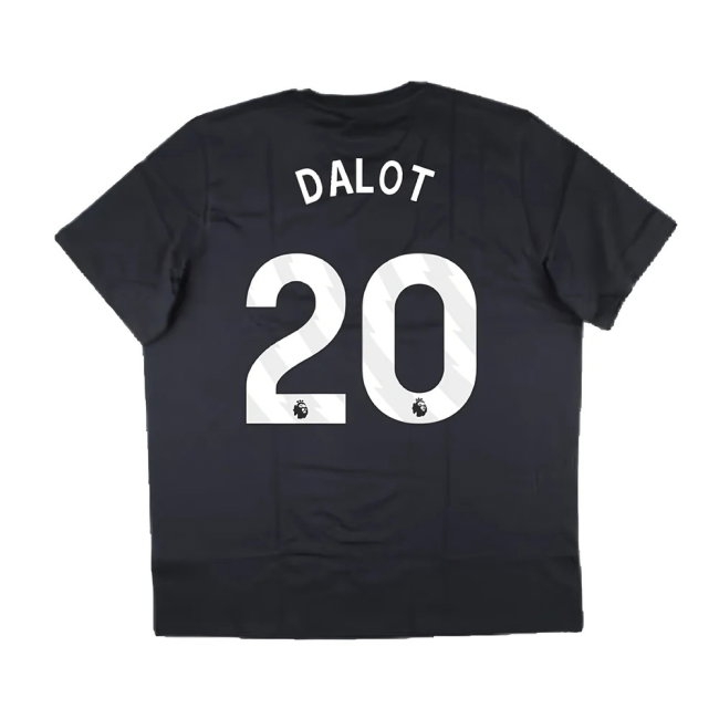 2024-2025 Man Utd Seasonal Graphic Tee (Night Grey) (Dalot 20) — Buy Now