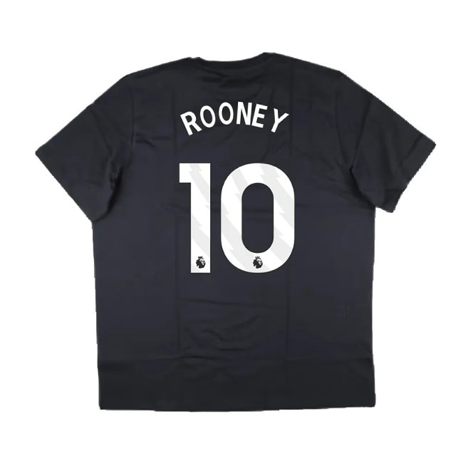 2024-2025 Man Utd Seasonal Graphic Tee (Night Grey) (Rooney 10) — Buy Now
