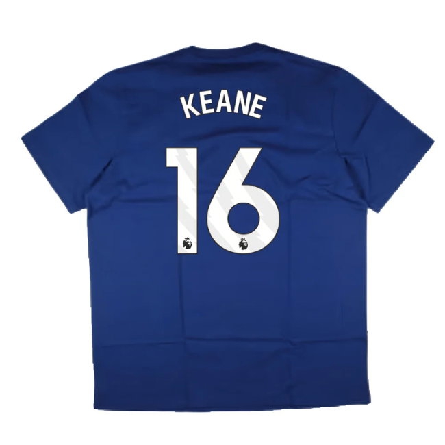 2024-2025 Man Utd Seasonal Tee (Victory Blue) (Keane 16) — Shop Online