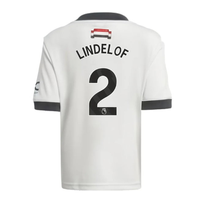 2024-2025 Man Utd Third Mini Kit (Lindelof 2) — Buy Online