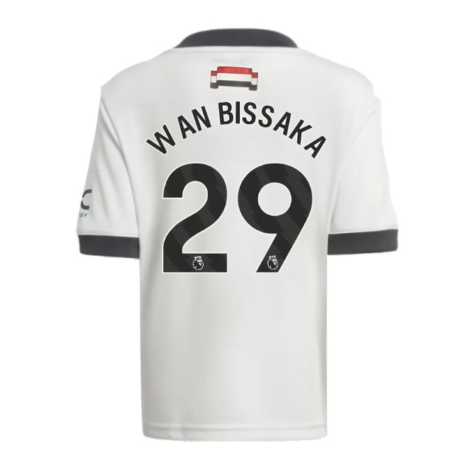 2024-2025 Man Utd Third Mini Kit (Wan Bissaka 29) — Buy Online