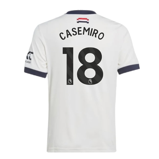 2024-2025 Man Utd Third Shirt (Kids) (Casemiro 18) — Buy Online