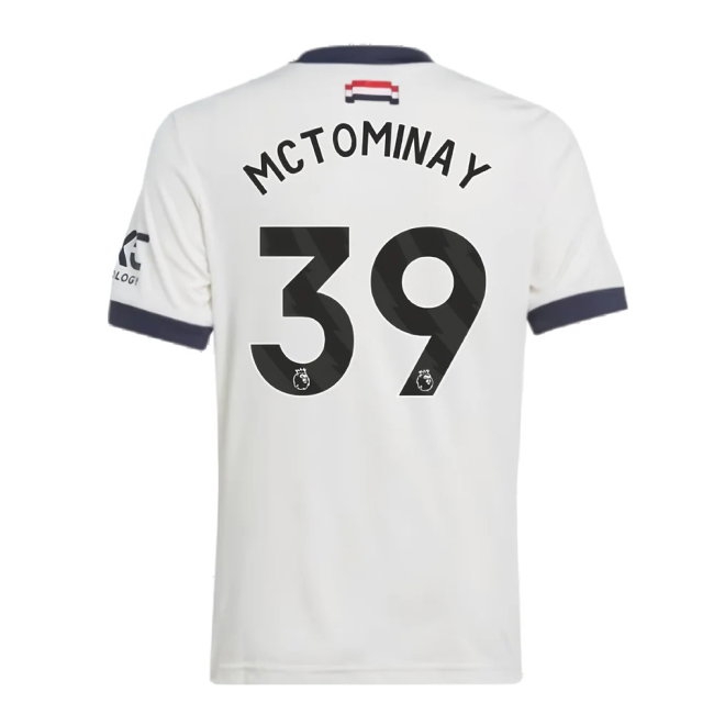 2024-2025 Man Utd Third Shirt (Kids) (McTominay 39) — Shop Now