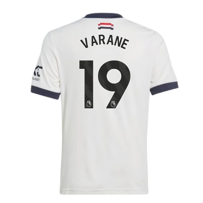 2024-2025 Man Utd Third Shirt (Kids) (Varane 19) — Buy Online