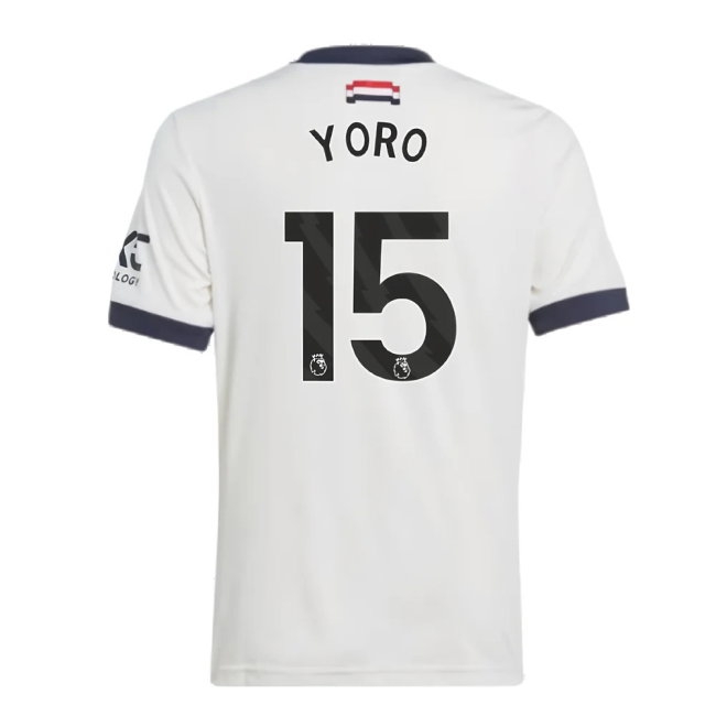2024-2025 Man Utd Third Shirt (Kids) (Yoro 15) — Shop Online