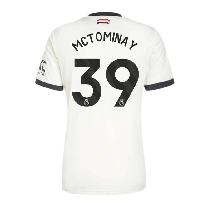2024-2025 Man Utd Third Shirt (McTominay 39) — Shop Online