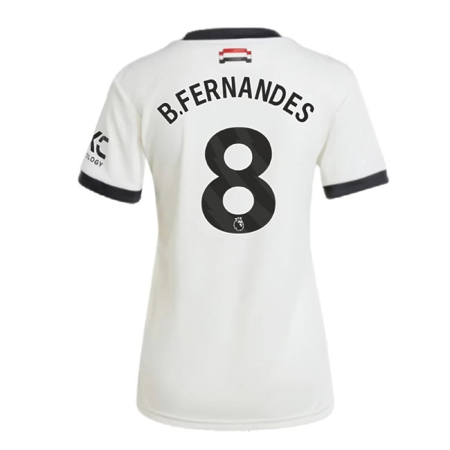 2024-2025 Man Utd Third Shirt (Womens) (B.Fernandes 8) — Buy Online