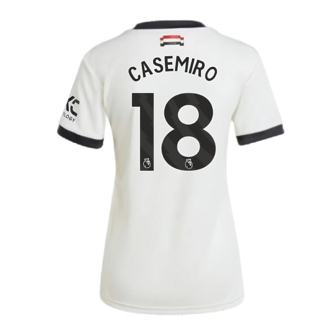 2024-2025 Man Utd Third Shirt (Womens) (Casemiro 18) — Shop Now