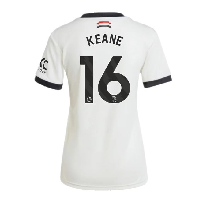 2024-2025 Man Utd Third Shirt (Womens) (Keane 16) — Buy Online