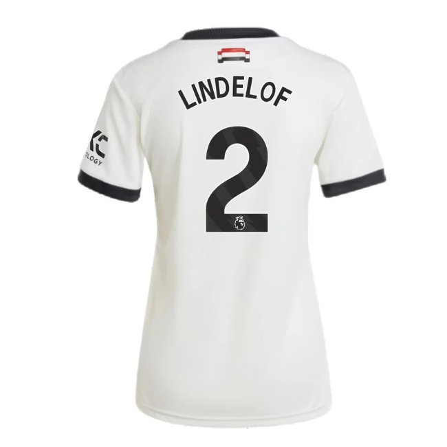 2024-2025 Man Utd Third Shirt (Womens) (Lindelof 2) — Shop Now