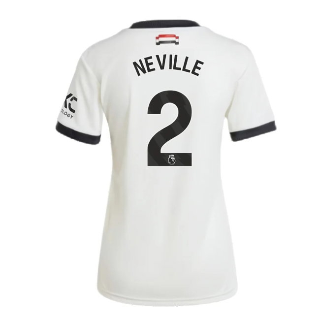 2024-2025 Man Utd Third Shirt (Womens) (Neville 2) — Buy Online