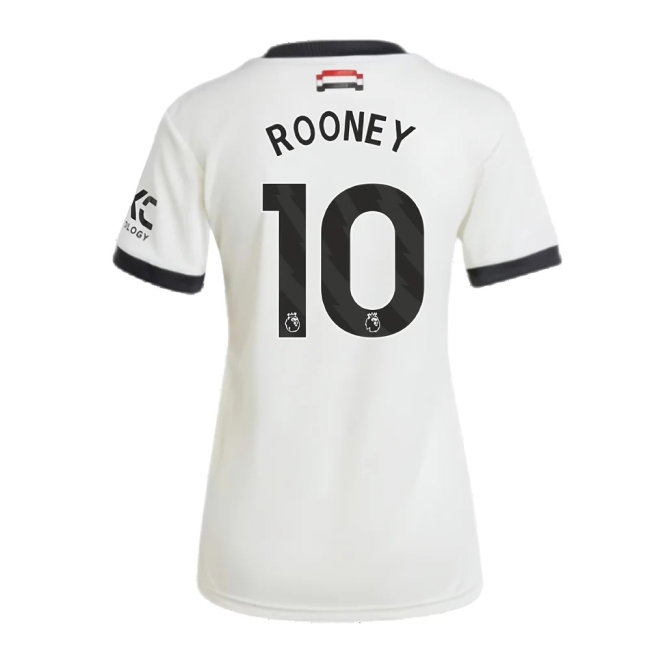 2024-2025 Man Utd Third Shirt (Womens) (Rooney 10) — Buy Now