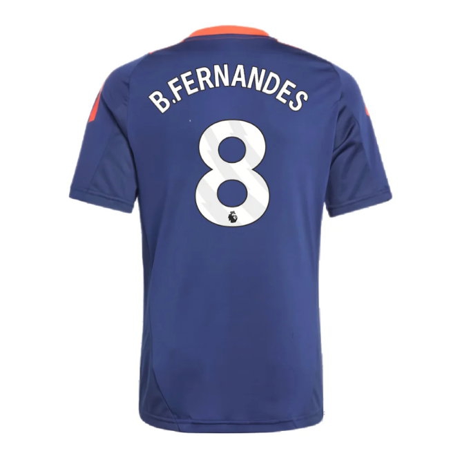 2024-2025 Man Utd Training Jersey (Night Indigo) - Kids (B.Fernandes 8) — Shop Now